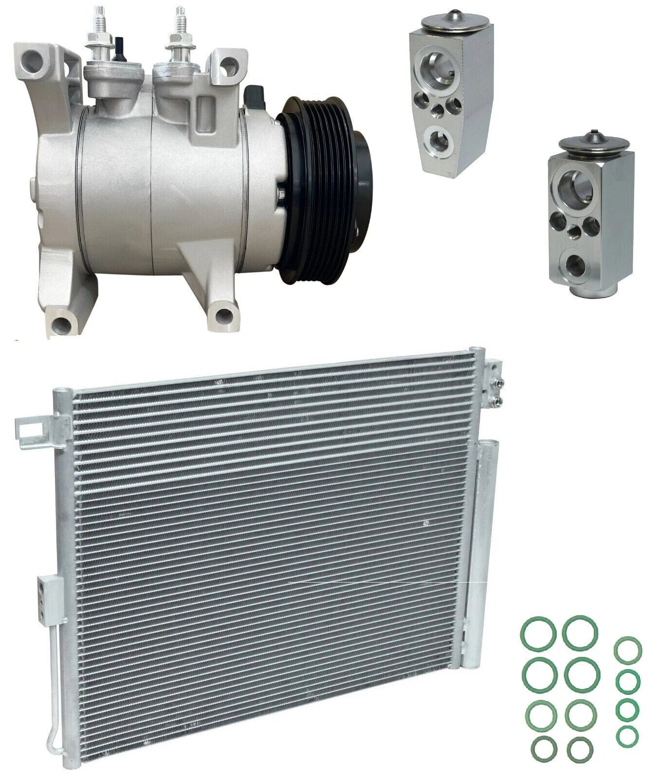 AC Compressor Kit With Condenser for Dodge Durango 3.6L (2014–2014)