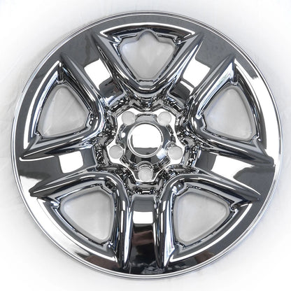 4 Wheel Skins Hub Caps Chrome Full Rim Covers for Toyota RAV4 (2006–2012)