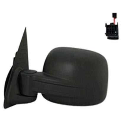 Driver Side Power Door Mirror Replacement Textured for Toyota Camry (2012–2017)
