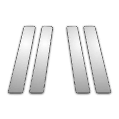 4Pc Chrome Pillar Post Covers for 03-07 Jaguar S-Type - P3939