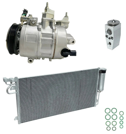 AC Compressor Kit With Condenser for Ford Fusion 2.5L (2017–2019)