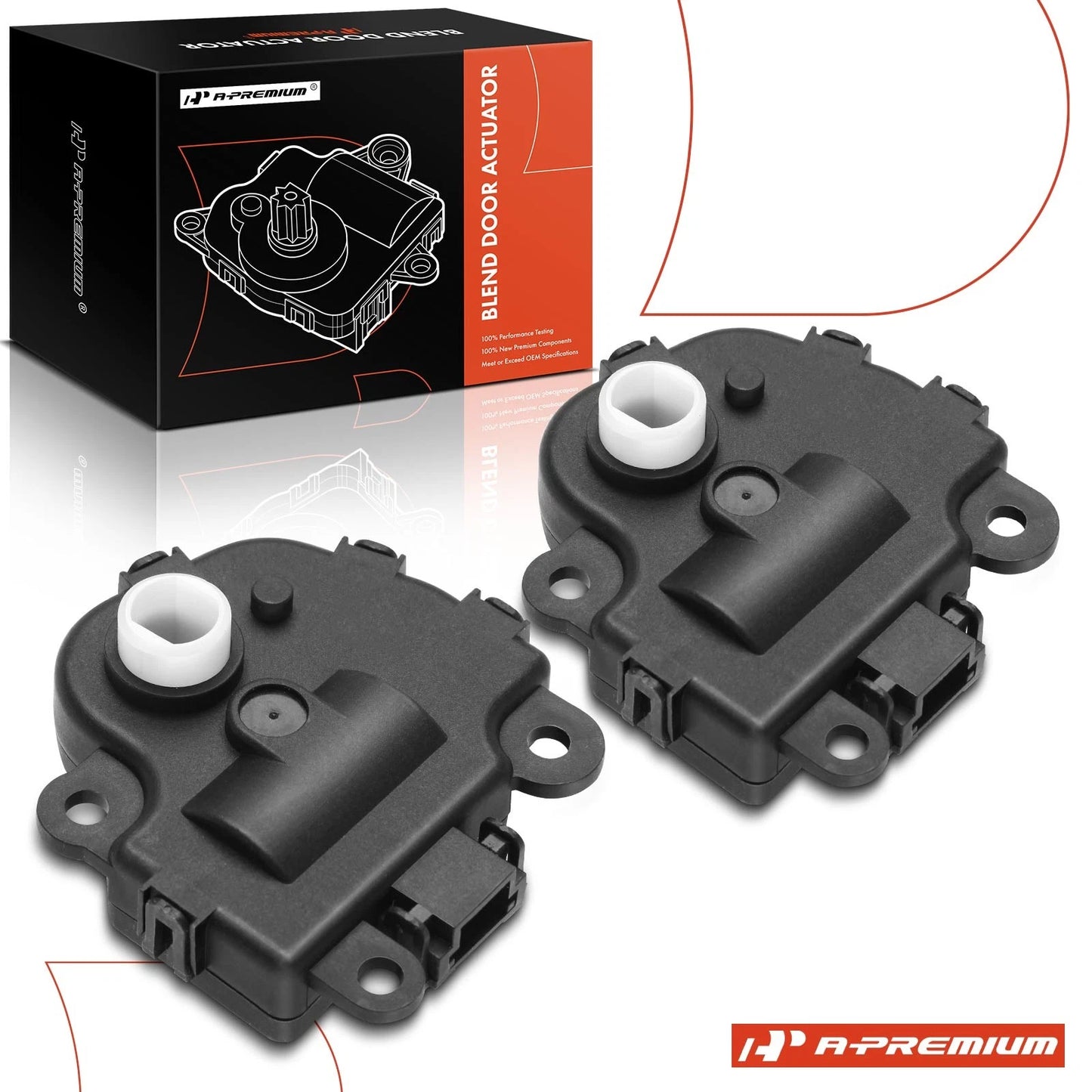 2X Air Door Actuator for Chevy Impala (2004–2013) Corvette Buick Cadillac