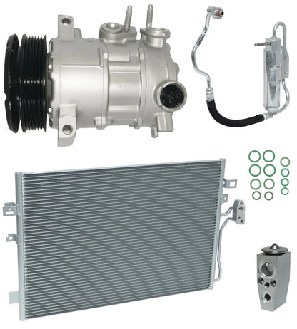 AC Compressor Kit With Condenser for Dodge Journey 2.4L (2013–2013)