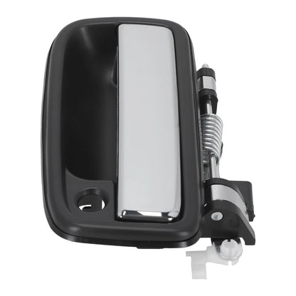 Front Left Black Outer Door Handle for Toyota Tacoma (1995–2004)