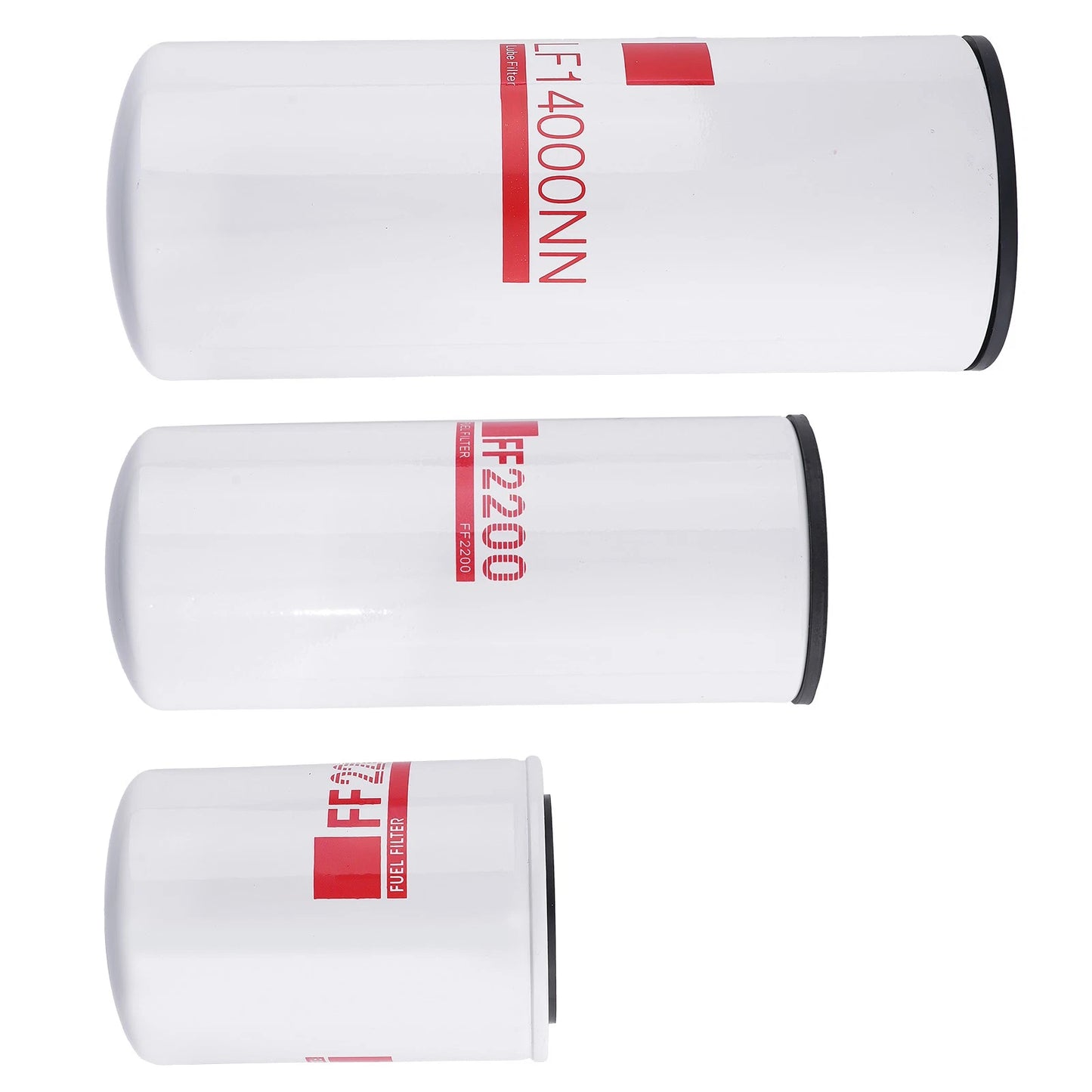 3pc Oil Filter Set for Cummins ISX (2007–2009)