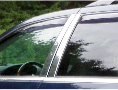 4pc. Luxury FX Chrome Pillar Post Trim for 2004-2009 Cadillac SRX