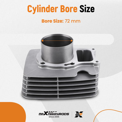 Cylinder Piston Kit for Honda TRX250TE Recon 250 (2002–2021)