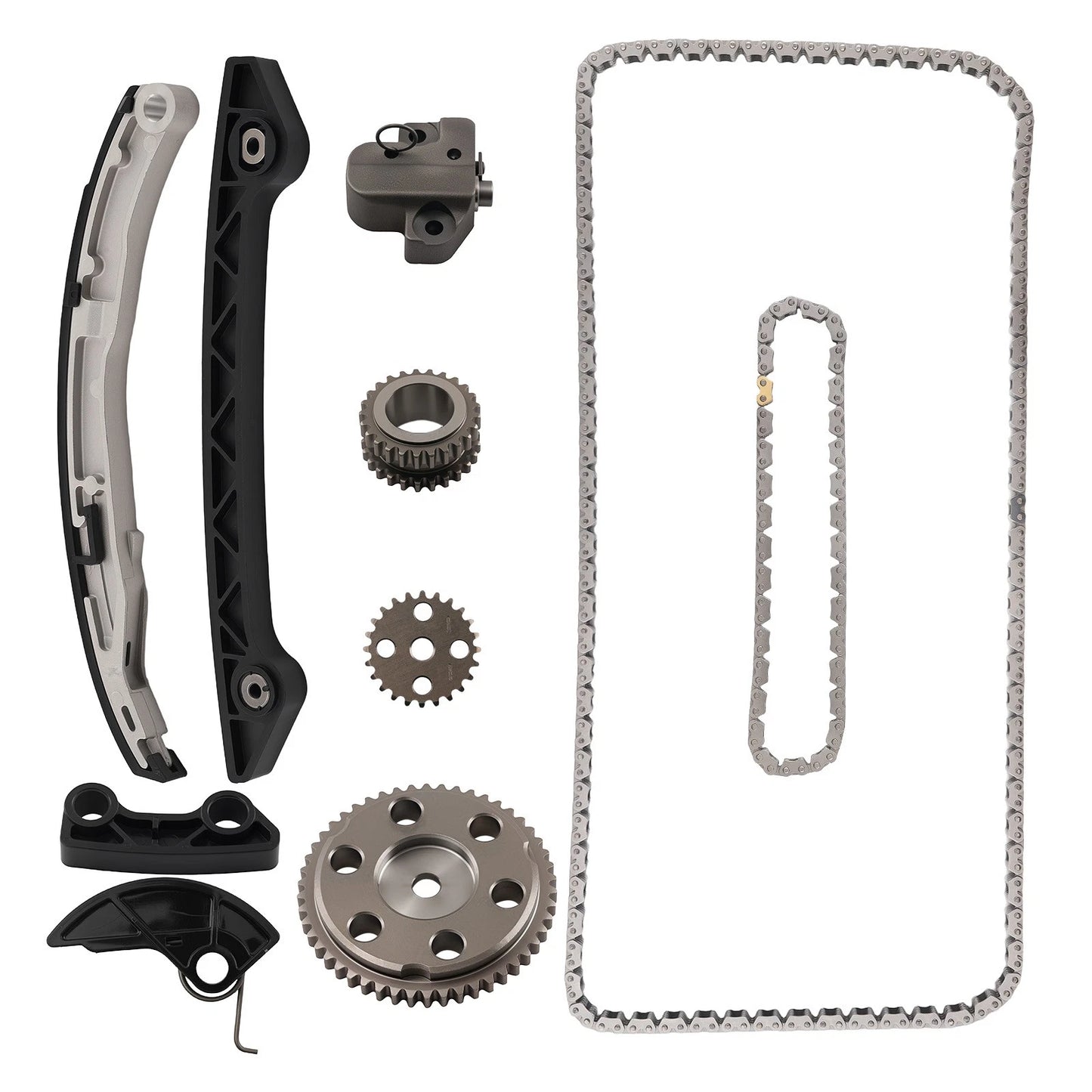 Engine Timing Chain Kit for Mazda 3 6 (2003–2007) 2.3L 16V Front Steel