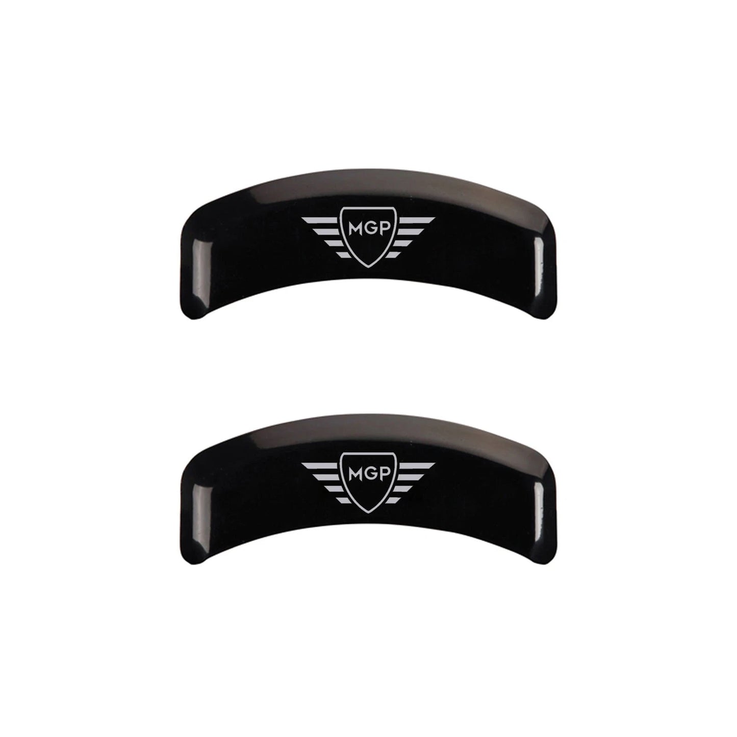 Caliper Covers Set of 4 Black MGP Logo for 1997 Mazda Miata (1997–1997)