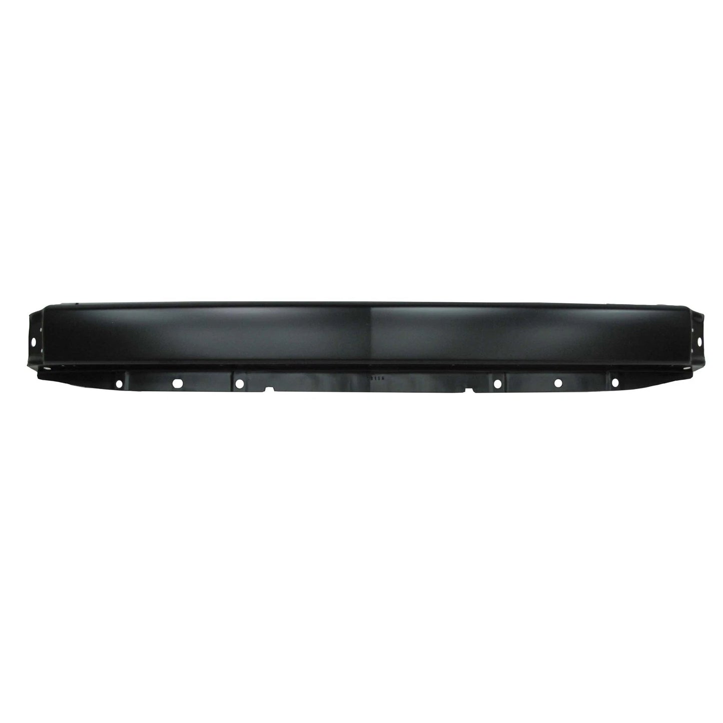 Replacement Black Ready to Paint Front Bumper Face Bar w/o Air Hole