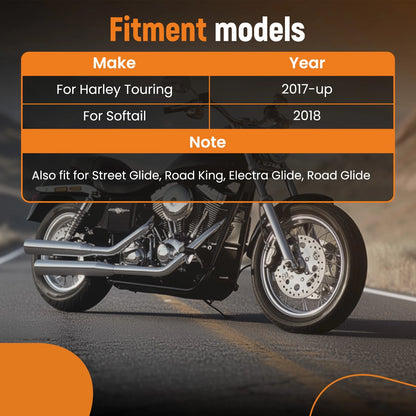 CNC Air Cleaner Intake Filter for Harley Road Glide Touring (2014–2019)