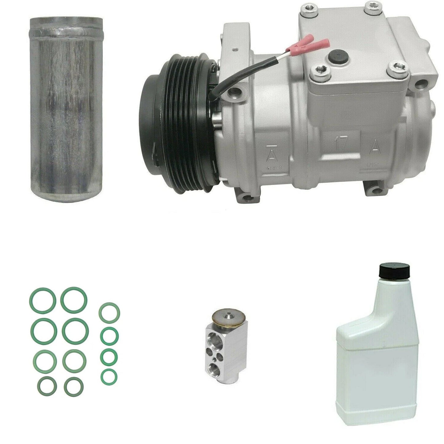 AC Compressor Kit Replacement for Ford Econoline E150 E250 (1997–2002)