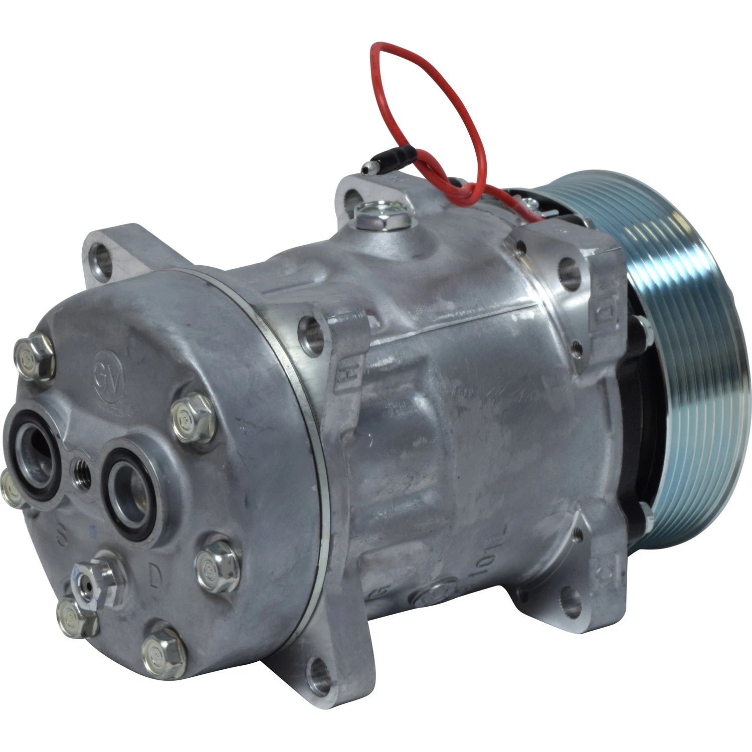 AC Compressor Replacement for Toyota Land Cruiser Prado 120 3.0L (2003–2009)