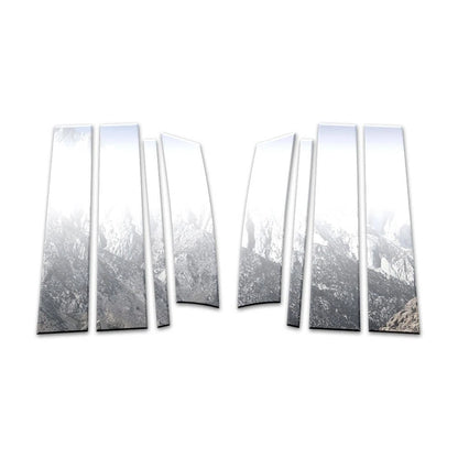 8Pc Chrome Pillar Post Covers Replacement for Lincoln MKT (2010–2019)