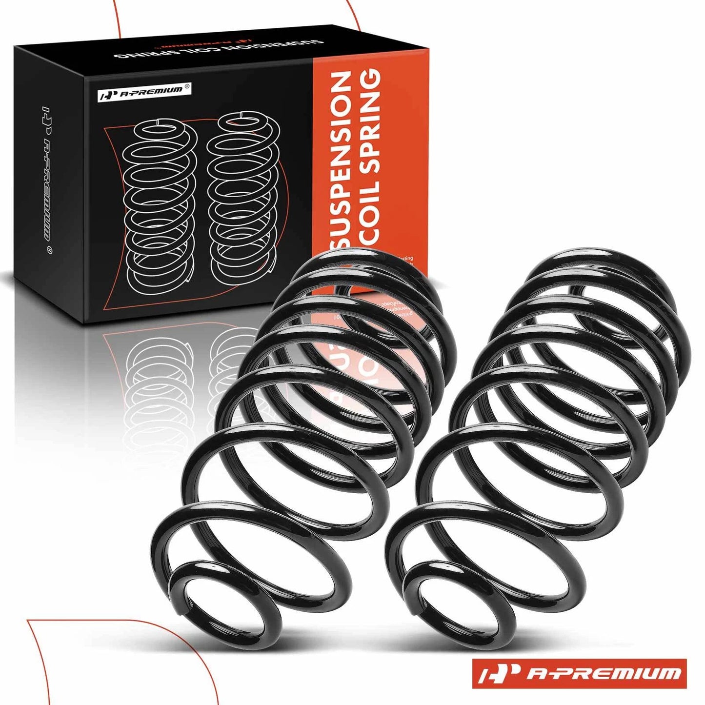 2x Rear Coil Springs for Buick Regal, Chevy Malibu, GMC, Pontiac, Oldsmobile 