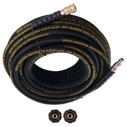 100 ft 3/8 in Pressure Washer Extension Hose for 4200 PSI (Steel) (2005–2007)