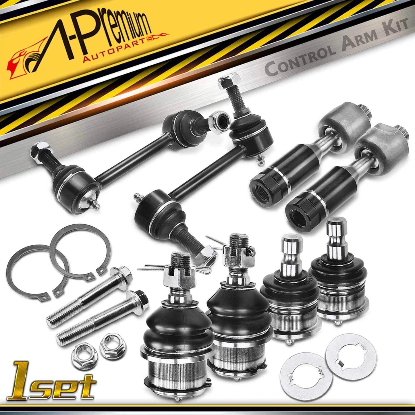 8x Sway Bar Ball Joint for Chevy Trailblazer GMC Envoy (2002–2009)