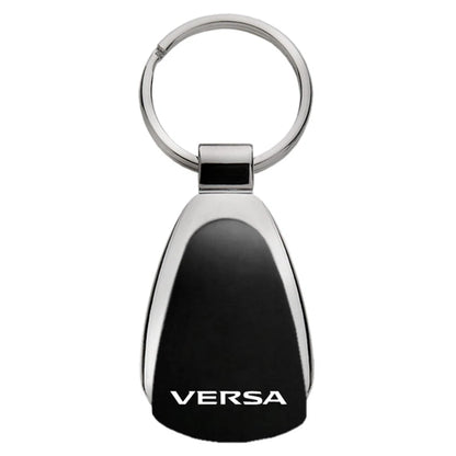 Black Teardrop Keychain - Officially Licensed for Nissan Versa