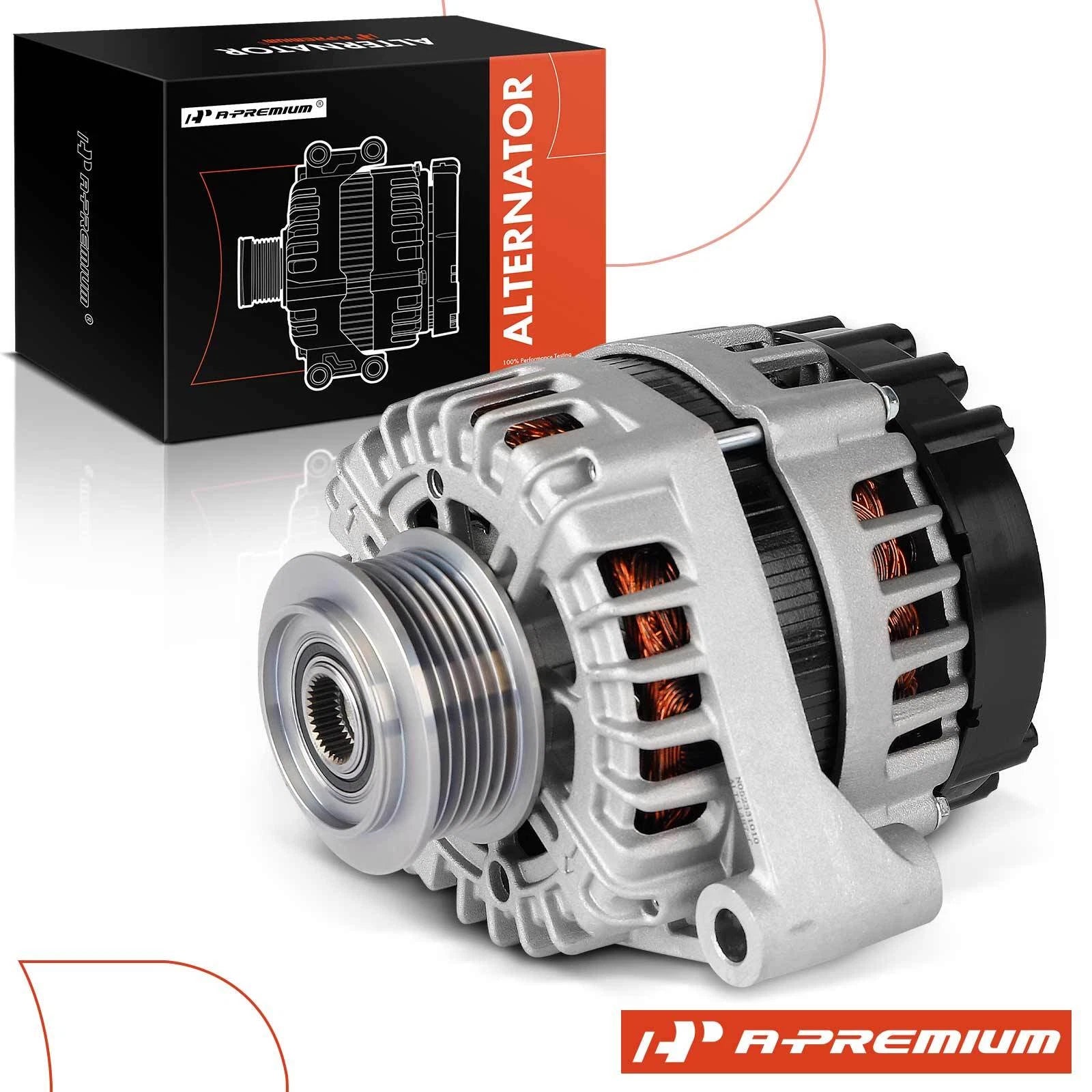 Alternator for Chevrolet Camaro (2010–2015) 6.2L 150A 6-Groove