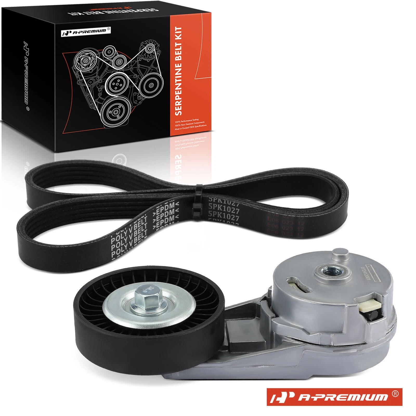 2X Serpentine Belt Drive Component Kit for Chevy Equinox (2010–2017)