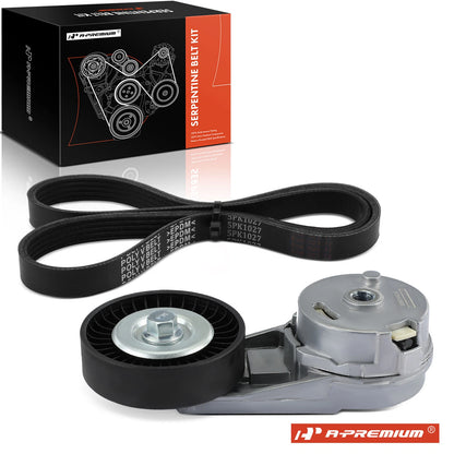 2X Serpentine Belt Drive Component Kit for Chevy Equinox (2010–2017)
