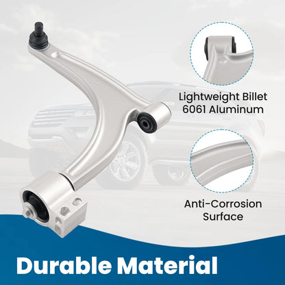Front Left Lower Control Arm w/Ball Joint for Chevrolet Malibu Pontiac G6 (2004–2010)