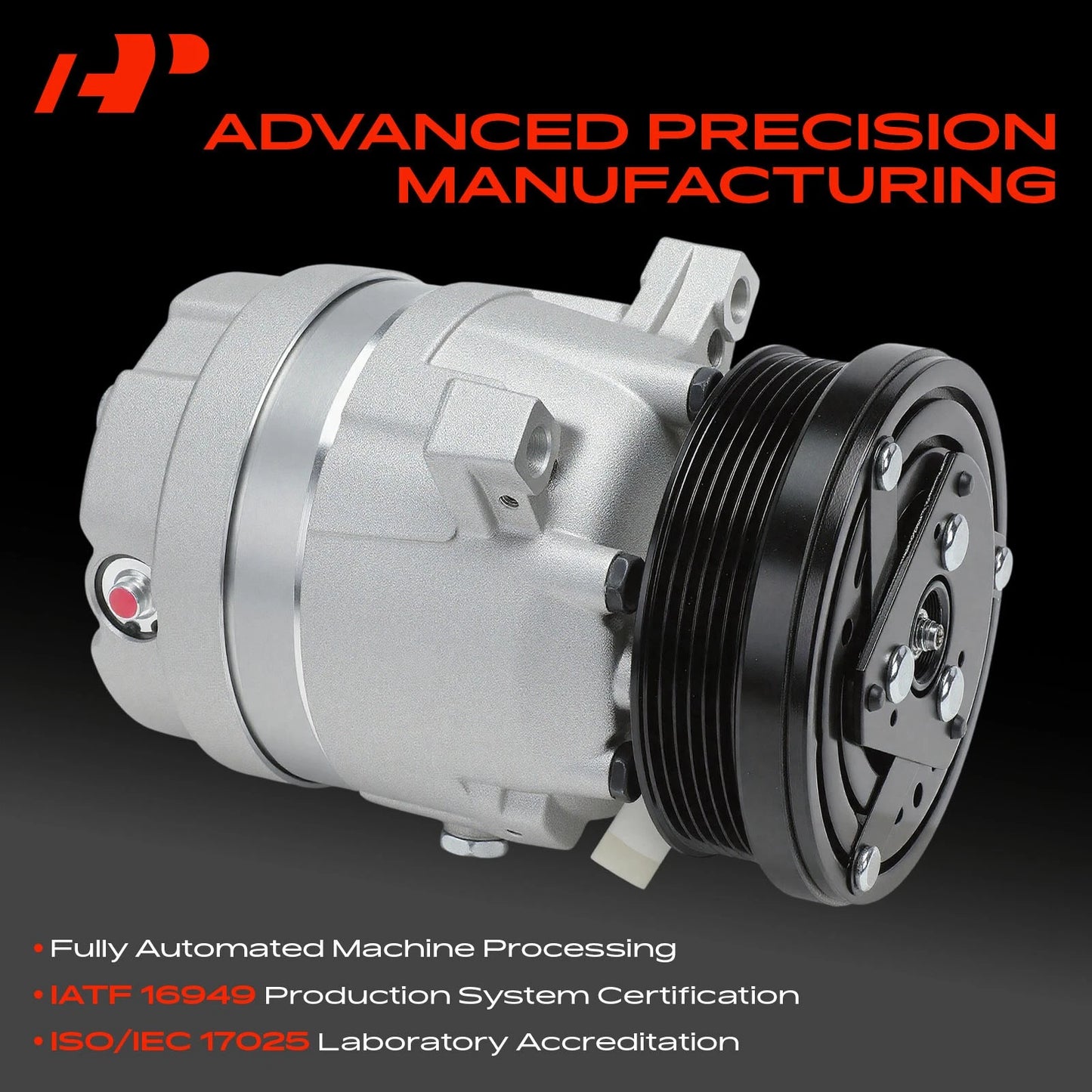 A/C Compressor with Clutch for Suzuki Forenza Reno (2004–2008)