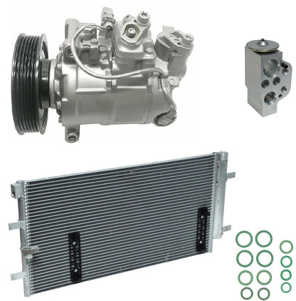 A/C Compressor Kit With Condenser Replacement for Audi Q5 3.0L (2015–2016)