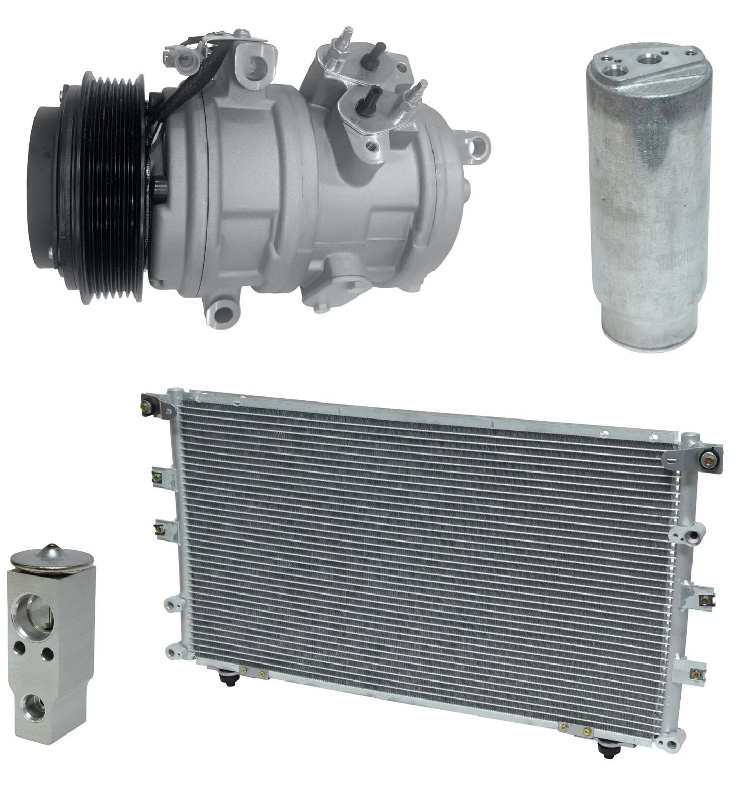 AC Compressor Kit with Condenser for Toyota Sequoia 4.7L (2005–2007)