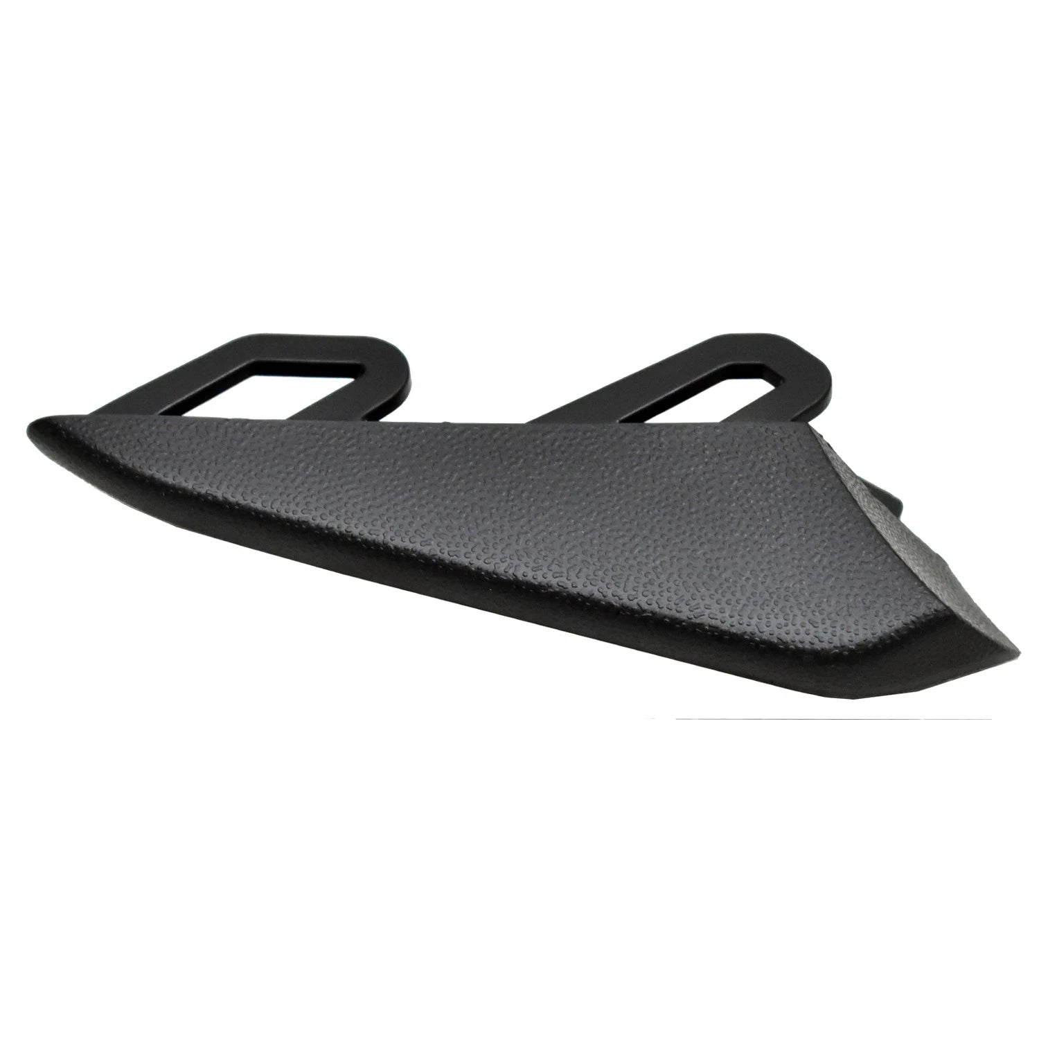 Replacement Black Textured Polypropylene Front Driver Side Lower Fog Light Trim
