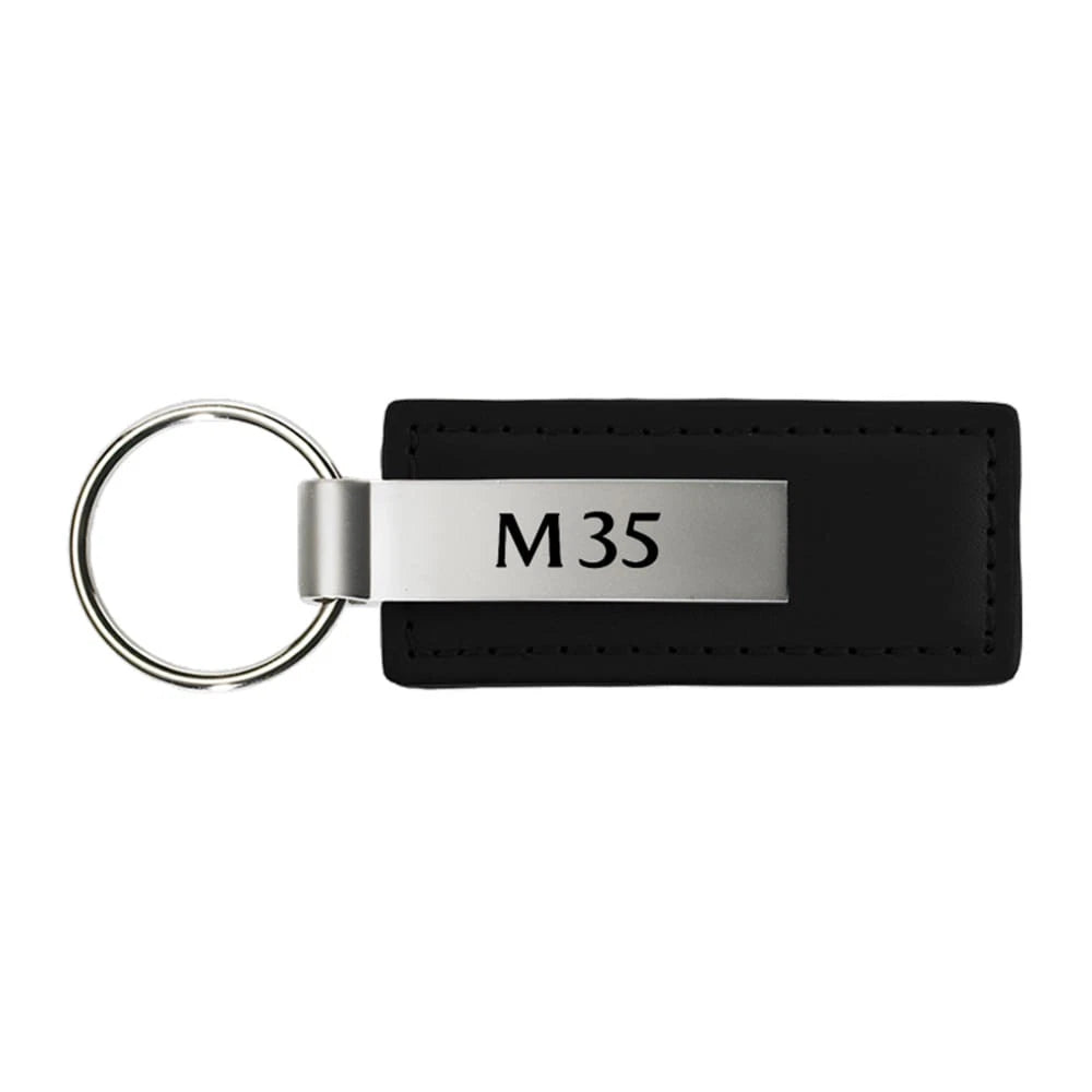 Black Leather Keychain - Officially Licensed for Infiniti M35