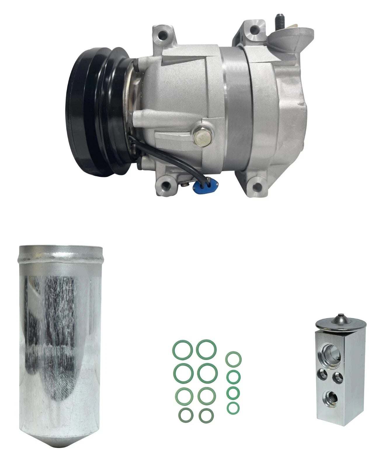 A/C Compressor Kit Replacement for Daewoo Lanos 1.6L (1999–2000)