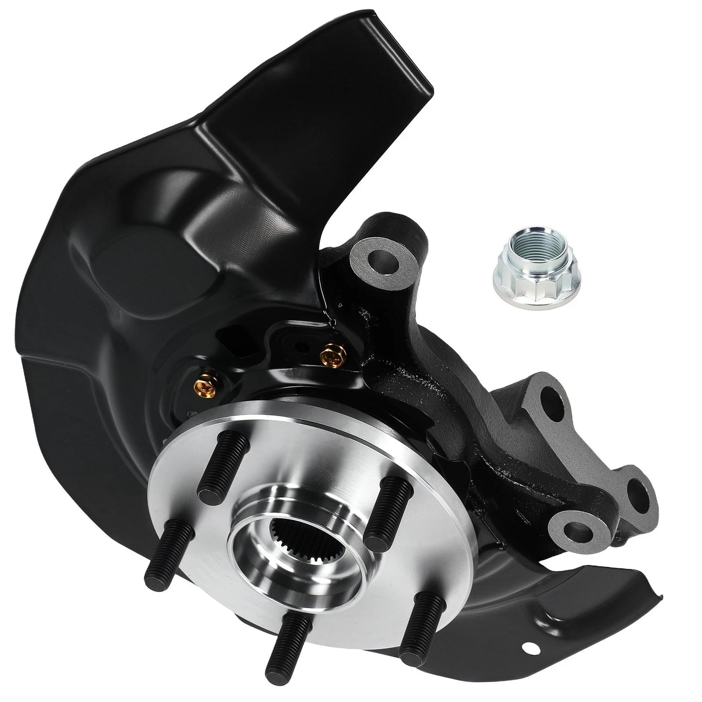 Front Steering Knuckle and Wheel Hub Bearing for Toyota Highlander and Lexus (2011–2015)
