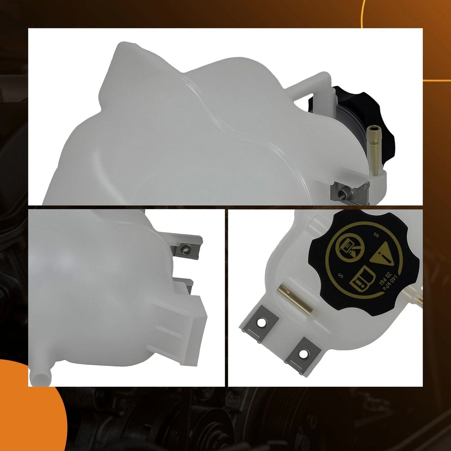 Engine Coolant Overflow Tank for Chevrolet Beat/Spark (2011–2019)