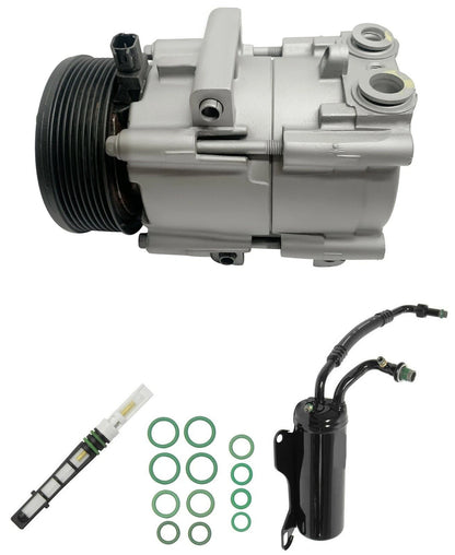 A C Compressor Kit Replacement for Ford E-450 Super Duty 6.0L (2010–2010)