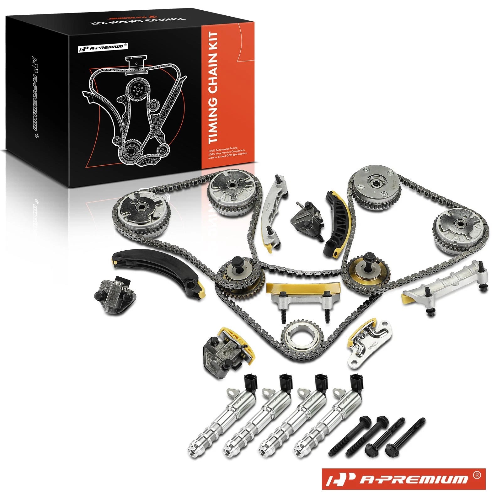 2X Timing Chain Kit for Chevy Equinox (2008–2017) Impala Malibu Cadillac