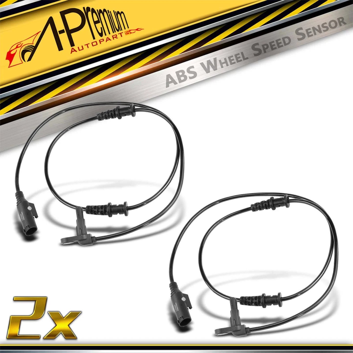 2X Front ABS Wheel Speed Sensor for Mercedes-Benz Sprinter 2500 3500 (2007–2018)
