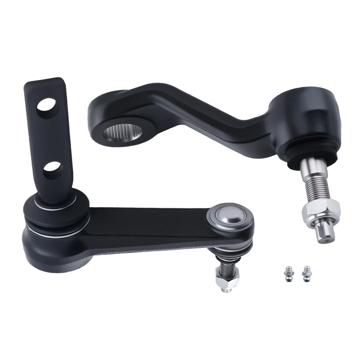 2x Front Suspension Steering Pitman Arm Set for Dodge Ram 1500 2500 3500 (1994–2008)