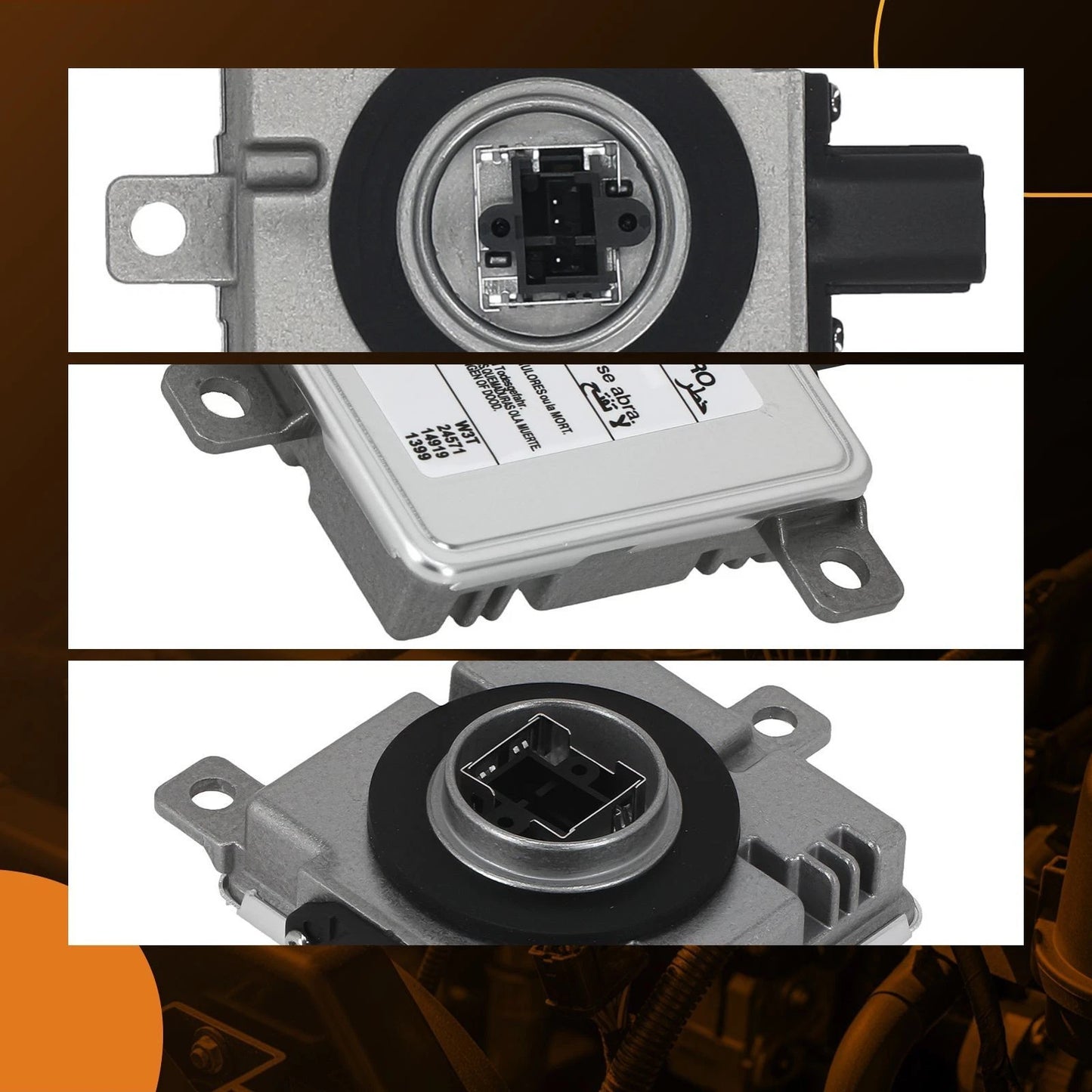 HID Headlight Module for Honda Accord Coupe Civic CR-Z EX (2006–2016)