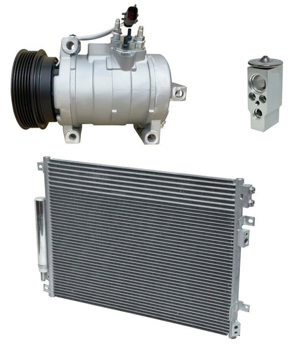 AC Compressor Kit with Condenser for Chrysler 300 6.1L (2009–2010)