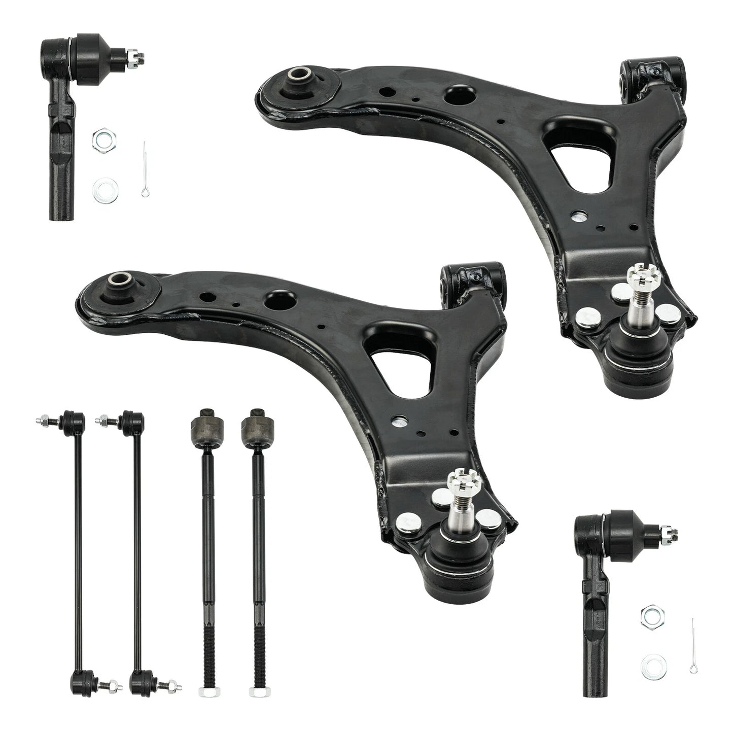 8pc Front Lower Control Arm Suspension Kit for Chevrolet Uplander (2005–2009)