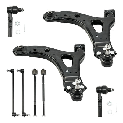 8pc Front Lower Control Arm Suspension Kit for Chevrolet Uplander (2005–2009)