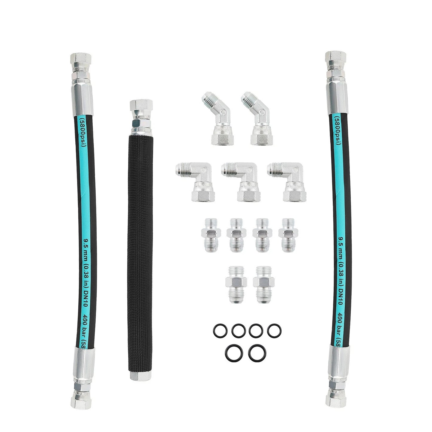 HPOP Lines Crossover Hoses for Ford F-250 Powerstroke 7.3L (1999–2003)