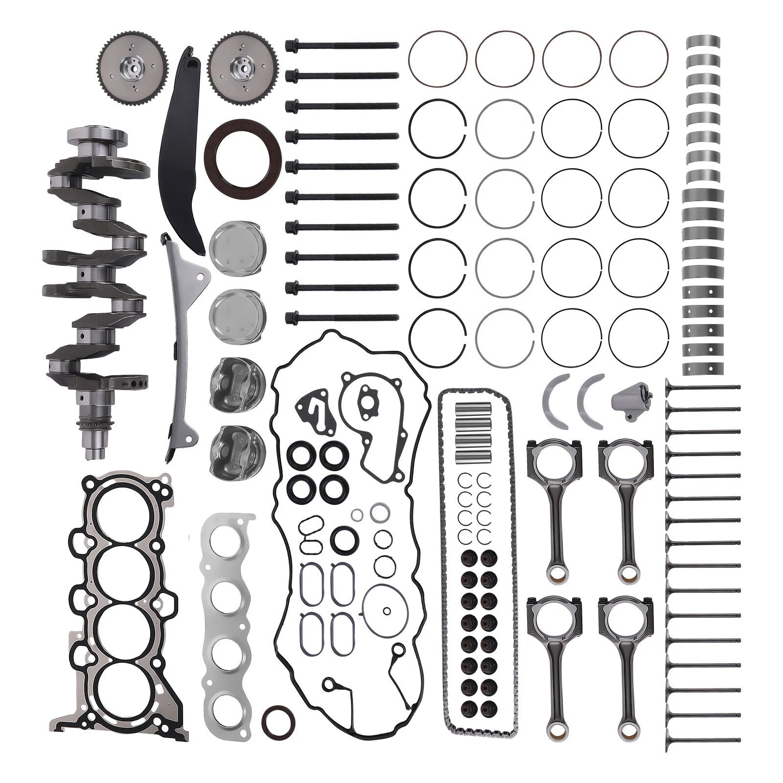 Engine Rebuild Kit with Timing for Hyundai Kia (2014–2020)