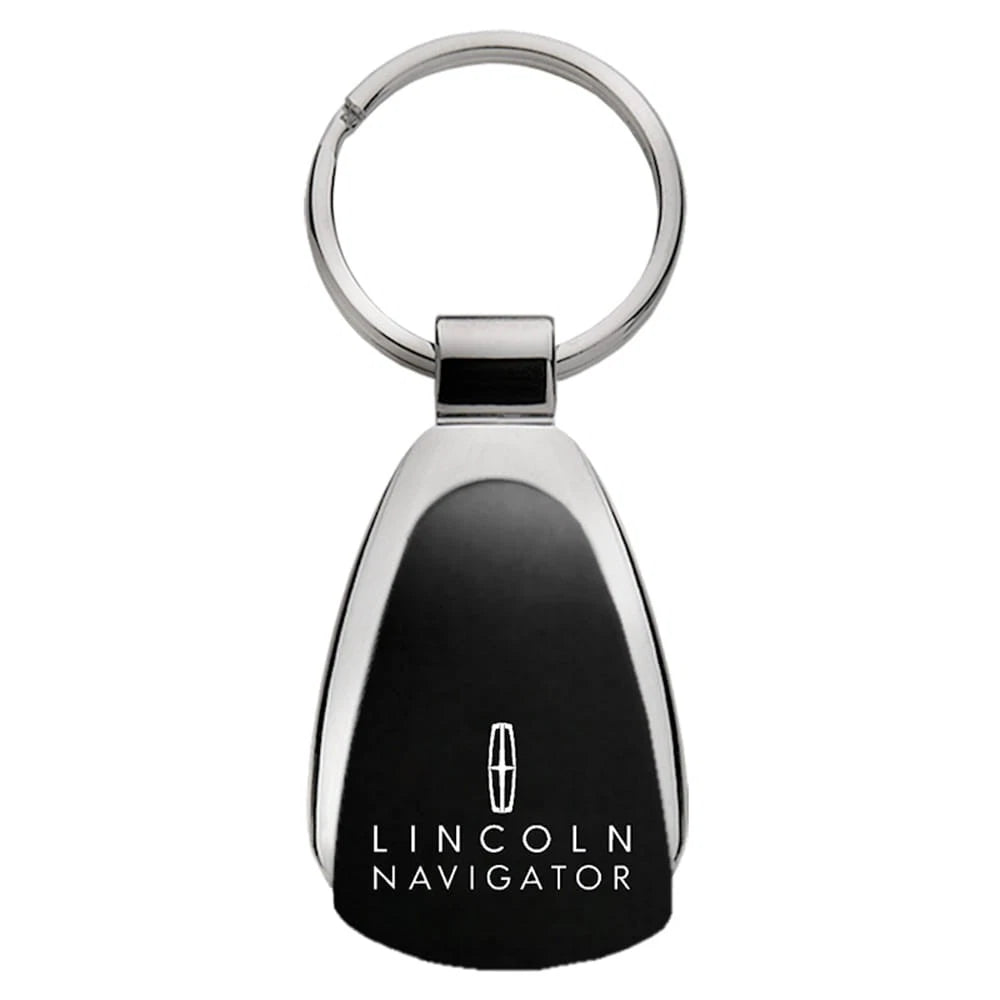 Black Teardrop Keychain - Officially Licensed for Lincoln Navigator