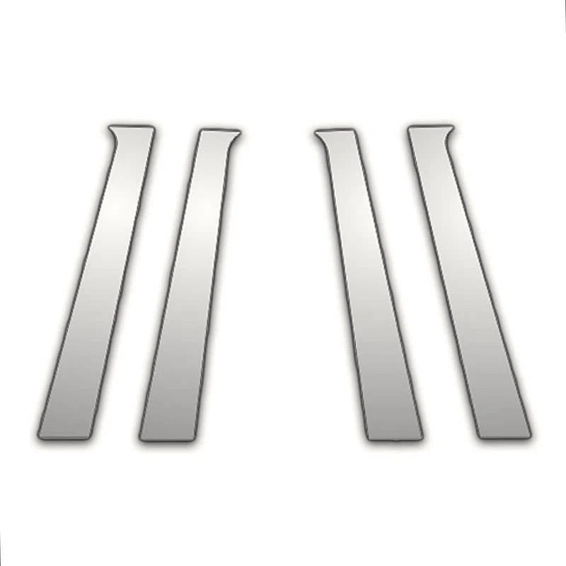 Chrome Pillar Post Covers Set for Chevrolet Aveo Sedan (2002–2008)