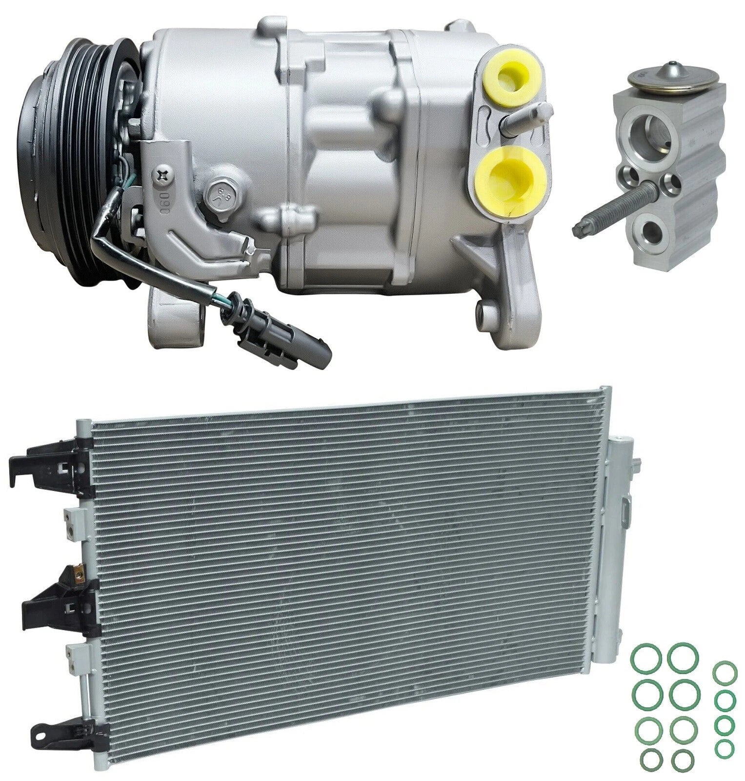 A/C Compressor Kit With Condenser for Cadillac Escalade 6.2L (2022–2022)