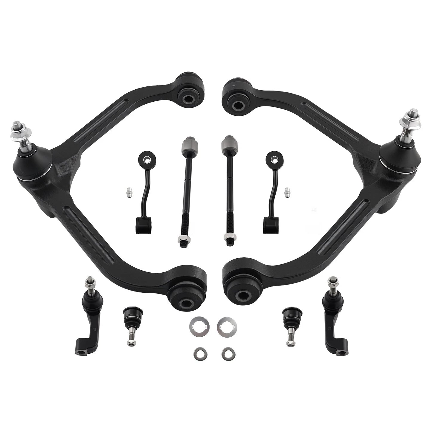 Front Suspension Kit Upper Control Arm Tie Rod Stabilizer for Jeep Liberty (2002–2004)