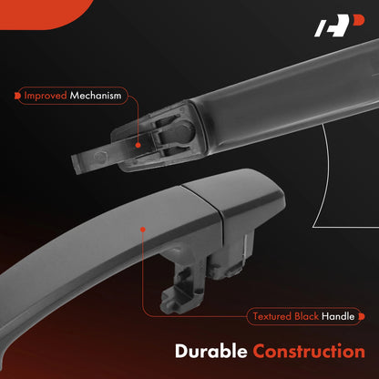 Black Exterior Door Handle for Chevy Malibu (2013–2015) Cruze (2011–2015)