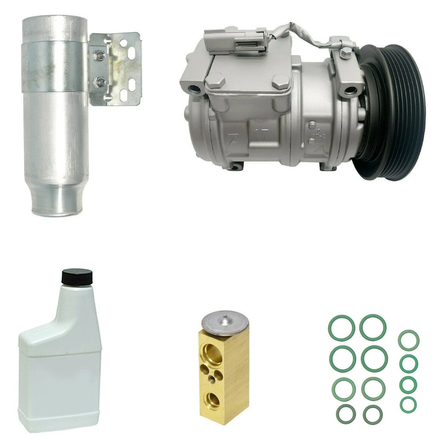 AC Compressor Kit Replacement for Plymouth Grand Voyager 2.4L (1996–1997)